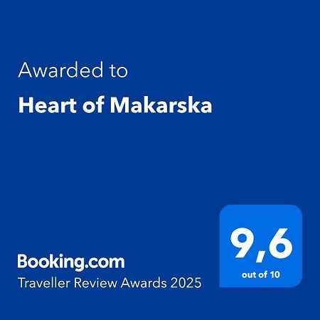 Heart Of Makarska Apartment Exterior foto