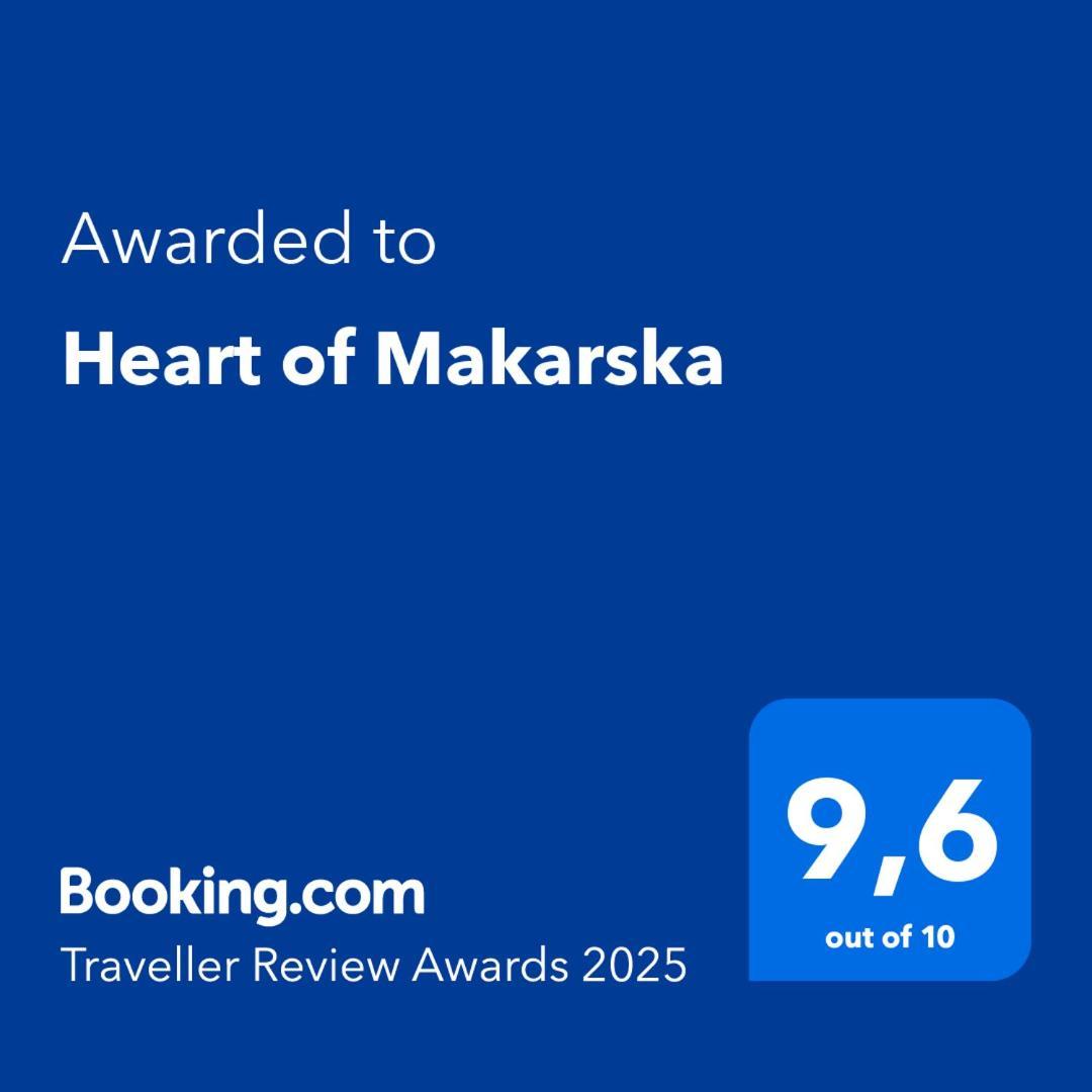 Heart Of Makarska Apartment Exterior foto